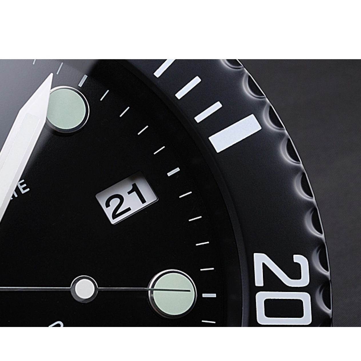 Aaa replica Wall 622474 Clock Rolex Submariner Black 0531